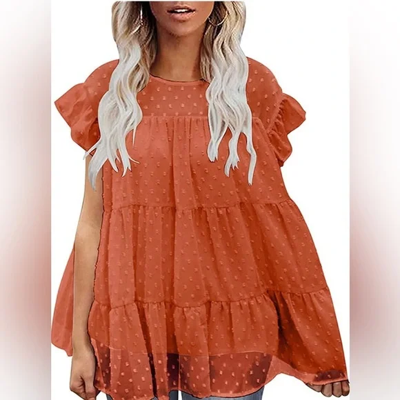 Round Neck Pullover Top Loose Comfortable Trend All-Match Fashion. - Picture 1 of 10